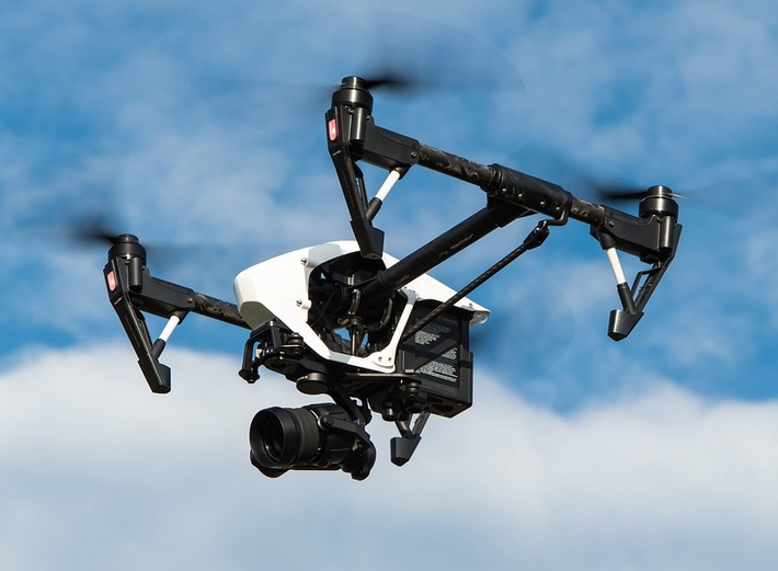 a camera drone